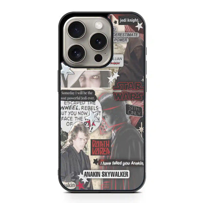 Anakin Skywalker Looking iPhone 15 Pro Max Case