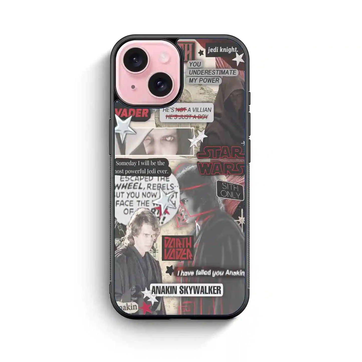 Anakin Skywalker Looking iPhone 15 Case