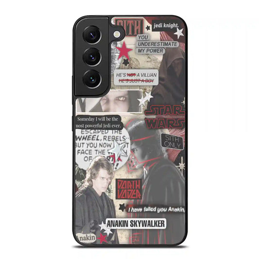 Anakin Skywalker Looking Samsung Galaxy S22 Plus Case