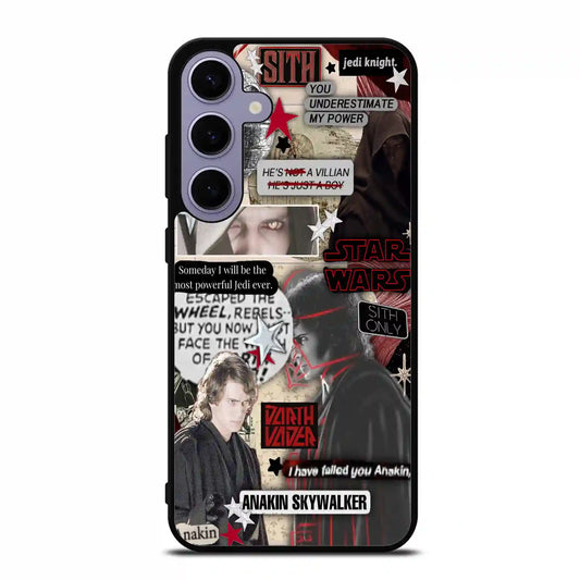 Anakin Skywalker Looking Samsung Galaxy S24 Plus Case