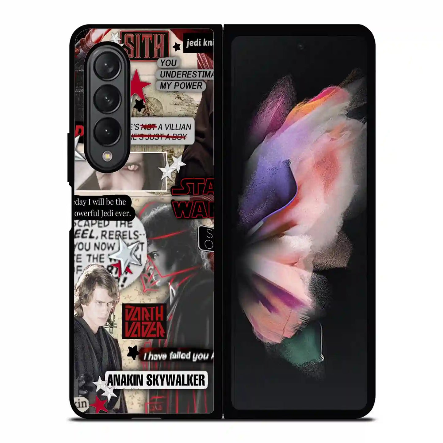 Anakin Skywalker Looking Samsung Z3 Fold Case