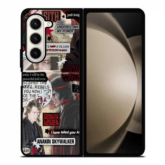 Anakin Skywalker Looking Samsung Z6 Fold Case