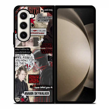 Anakin Skywalker Looking Samsung Z5 Fold Case