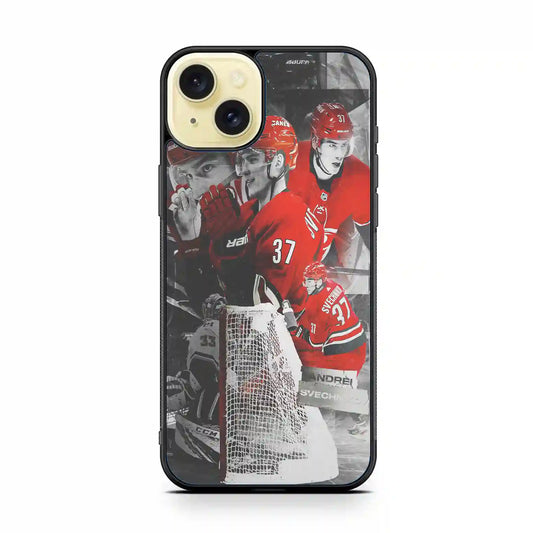 Andrei Svechnikov Hurricance iPhone 15 Plus Case