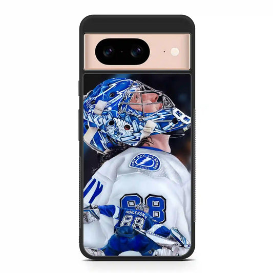 Andrei Vasilevskiy Tampa Bay Hockey Ice Google Pixel 8 Case