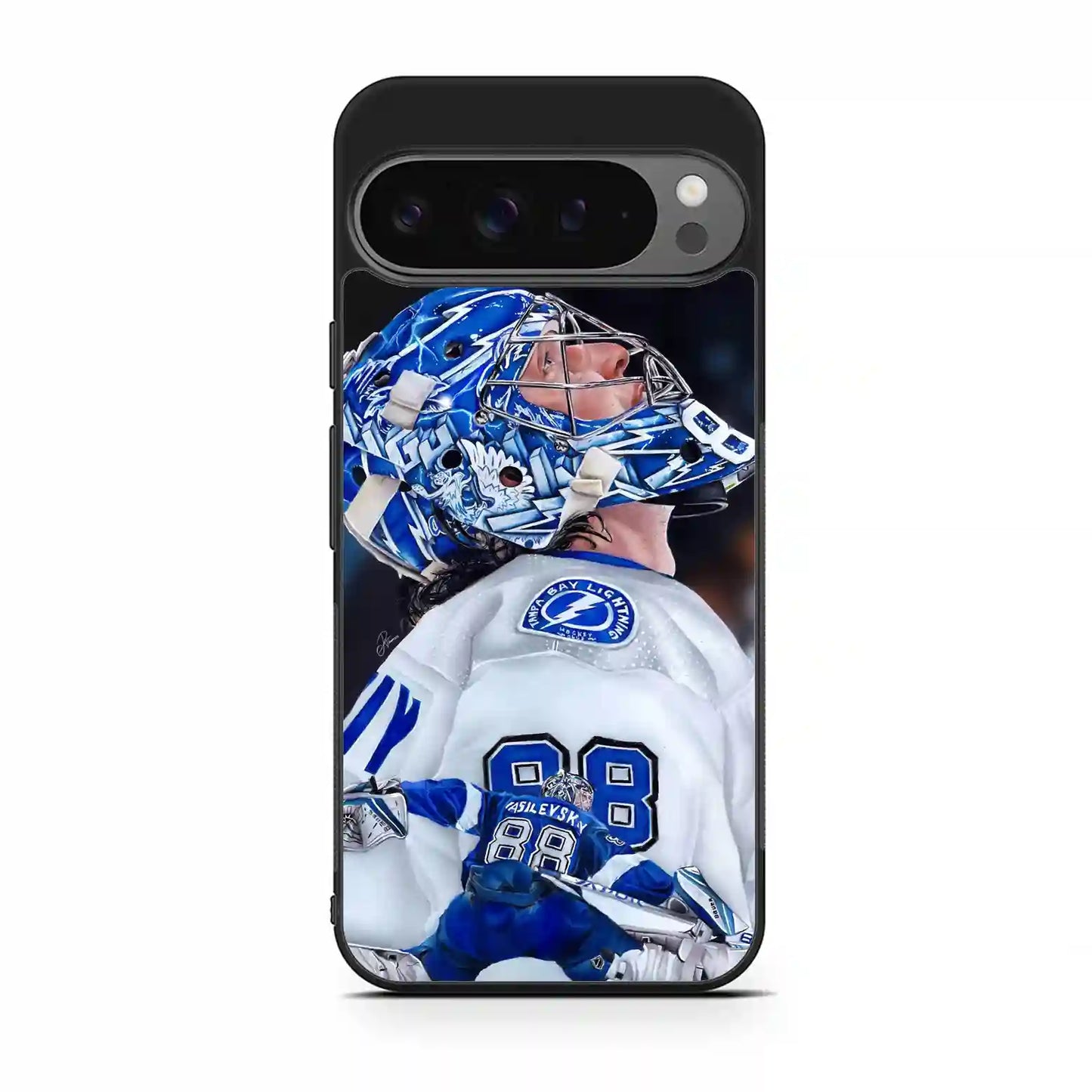 Andrei Vasilevskiy Tampa Bay Hockey Ice Google Pixel 9 Pro Case