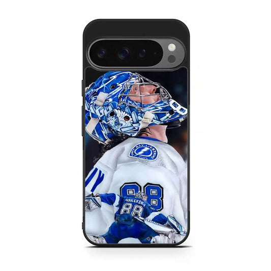 Andrei Vasilevskiy Tampa Bay Hockey Ice Google Pixel 9 Pro Case