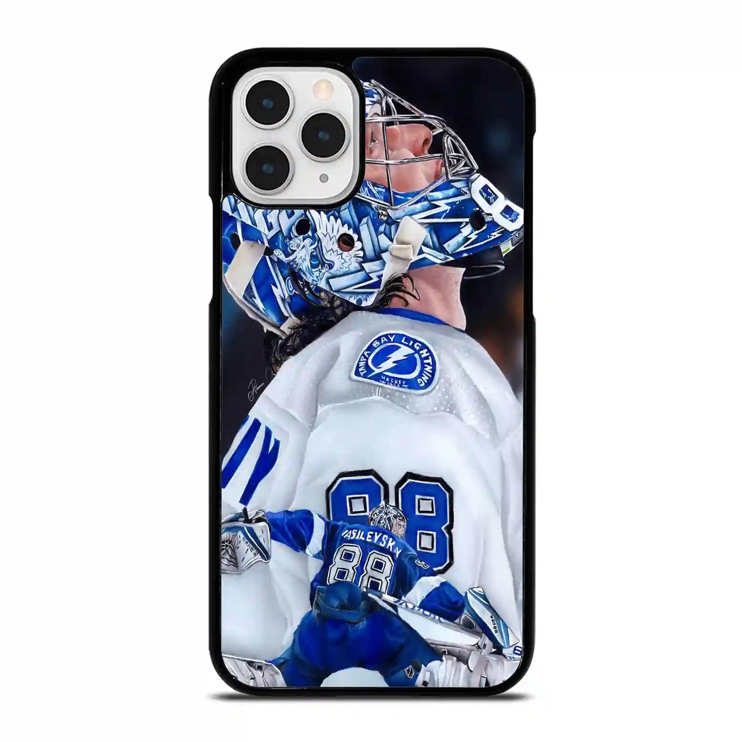 Andrei Vasilevskiy Tampa Bay Hockey Ice iPhone 11 Pro Max Case