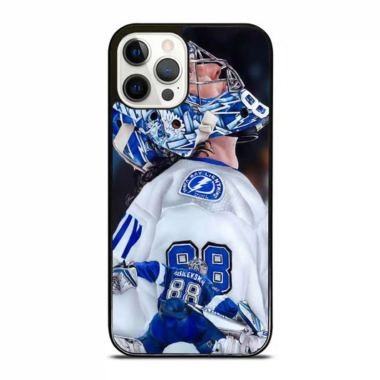 Andrei Vasilevskiy Tampa Bay Hockey Ice iPhone 12 Pro Case