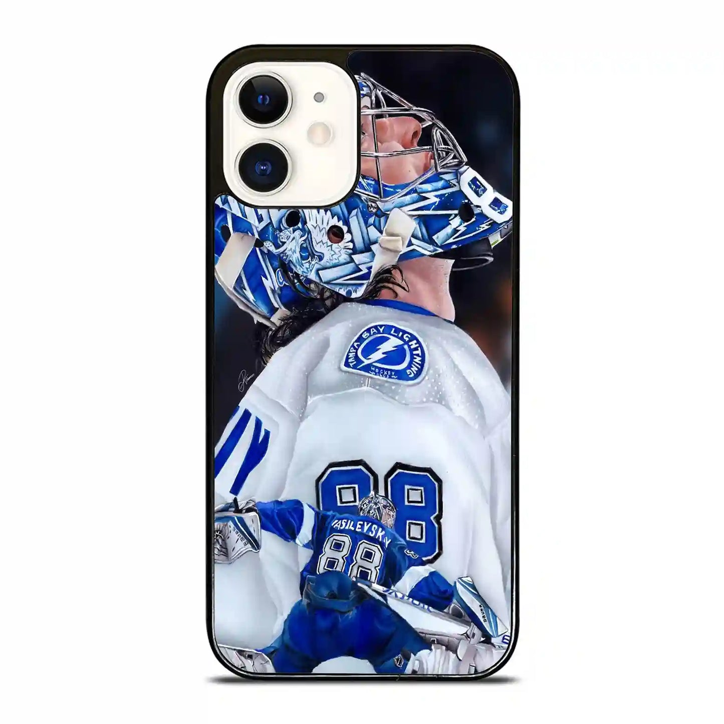 Andrei Vasilevskiy Tampa Bay Hockey Ice iPhone 12 Mini Case