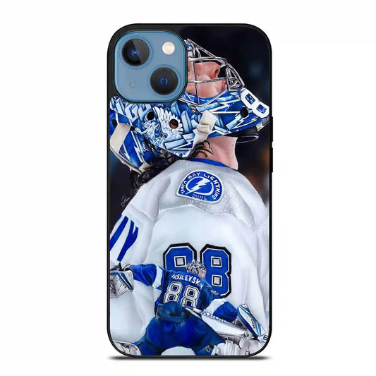 Andrei Vasilevskiy Tampa Bay Hockey Ice iPhone 14 Case