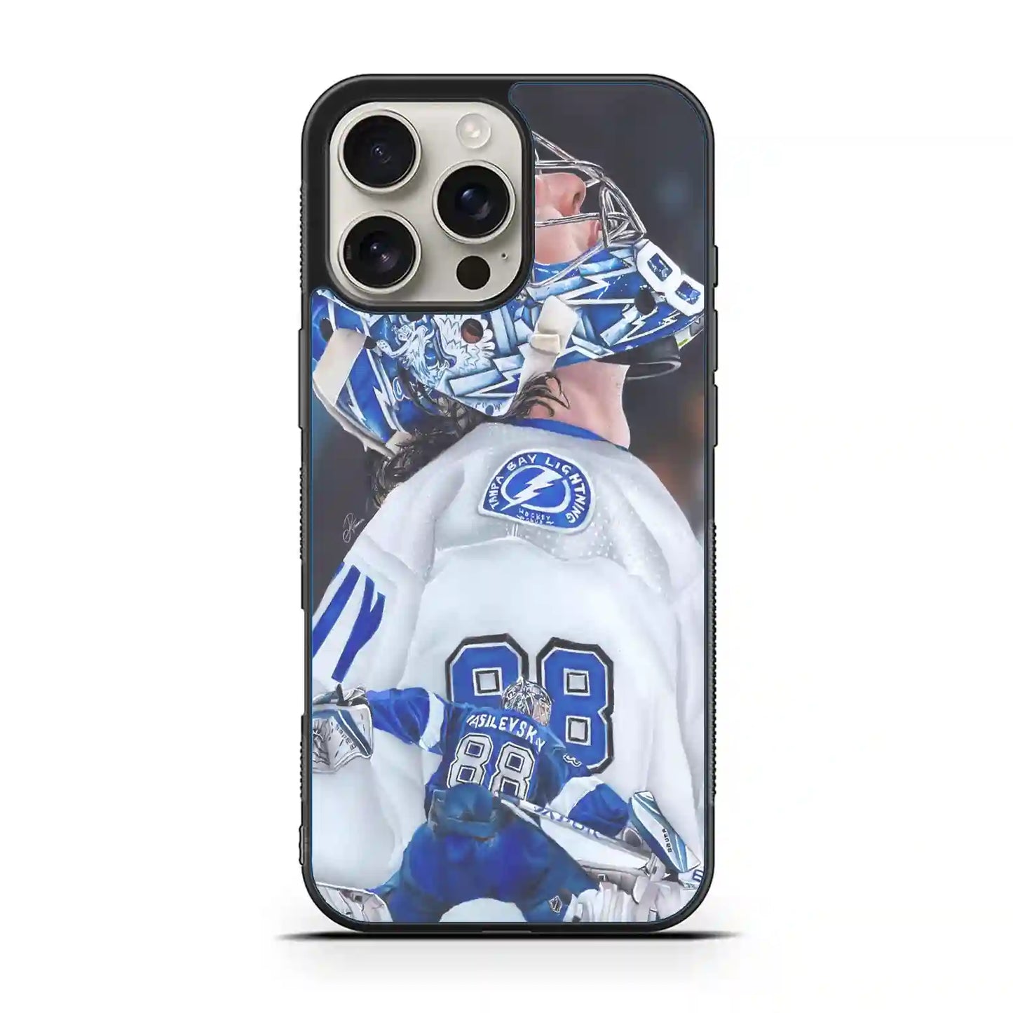 Andrei Vasilevskiy Tampa Bay Hockey Ice iPhone 16 Pro Case