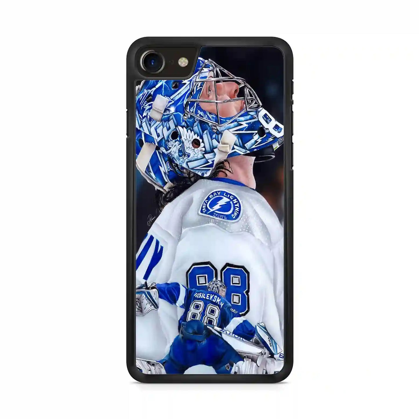 Andrei Vasilevskiy Tampa Bay Hockey Ice iPhone SE 2020 Case