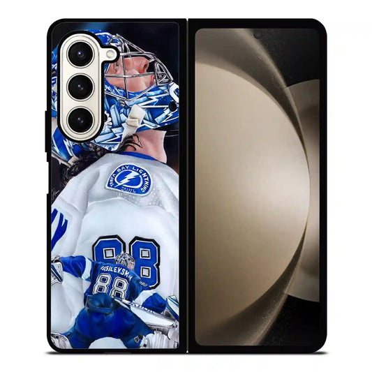 Andrei Vasilevskiy Tampa Bay Hockey Ice Samsung Z6 Fold Case