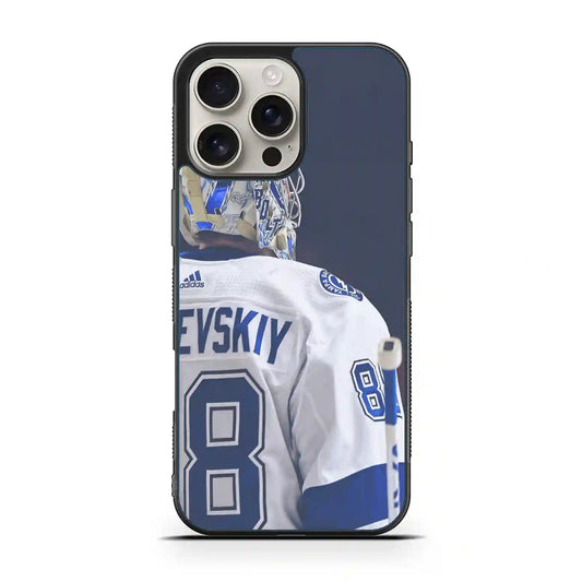 Andrei Vasilevskiy Tampa Bay Hockey iPhone 16 Pro Case