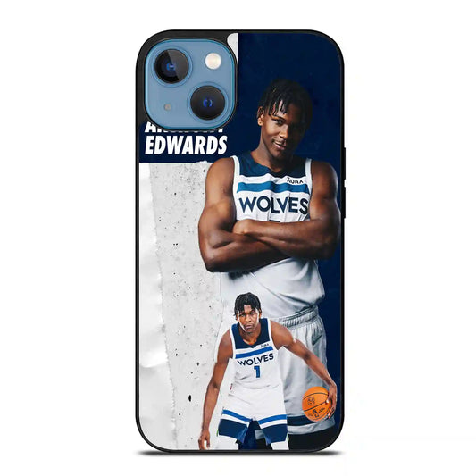 Anthony Edwards Nba iPhone 14 Case