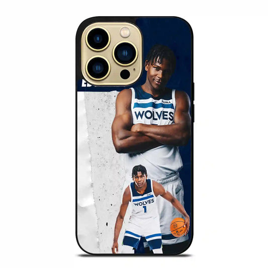 Anthony Edwards Nba iPhone 14 Pro Max Case