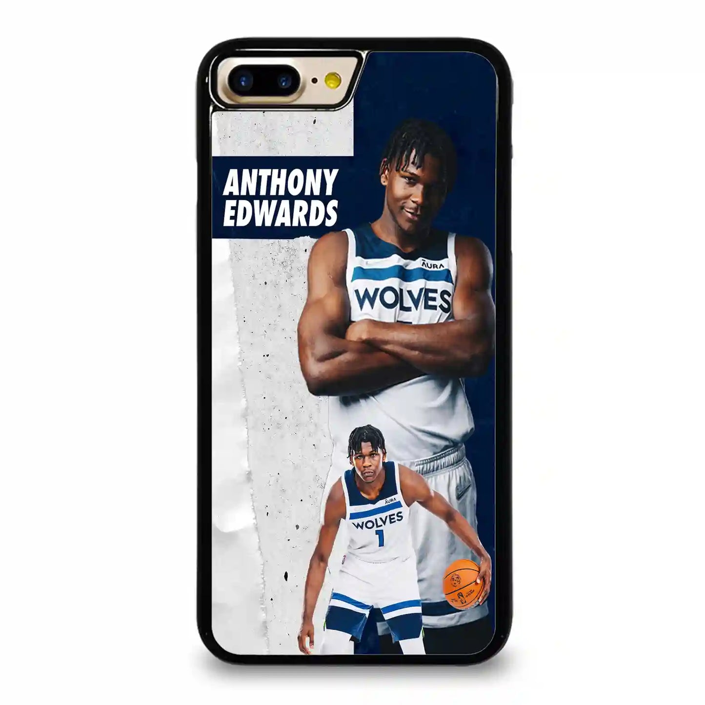 Anthony Edwards Nba iPhone 7-8 Plus Case