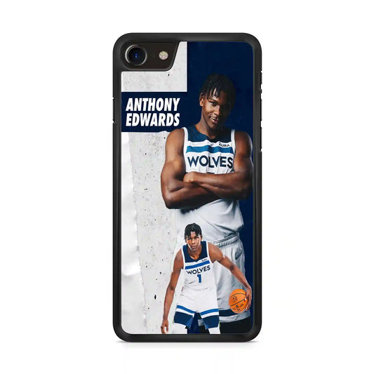 Anthony Edwards Nba iPhone SE 2020 Case