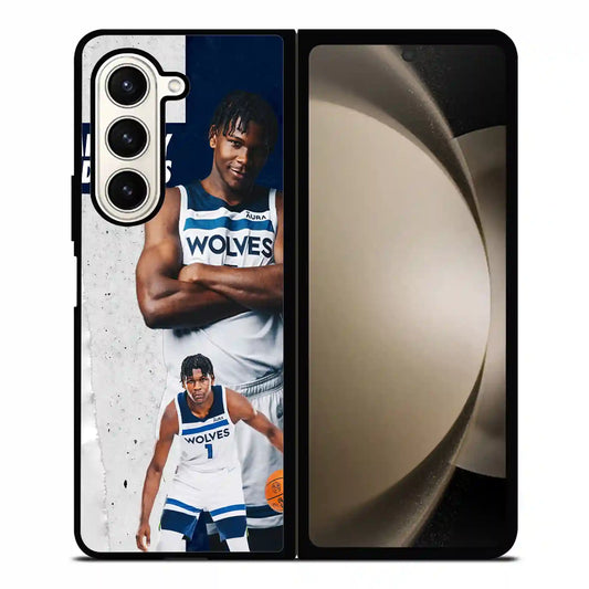 Anthony Edwards Nba Samsung Z6 Fold Case