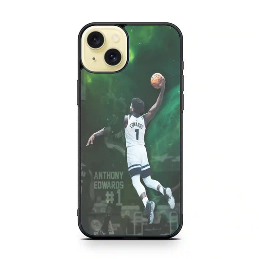 Anthony Edwards Space iPhone 15 Plus Case