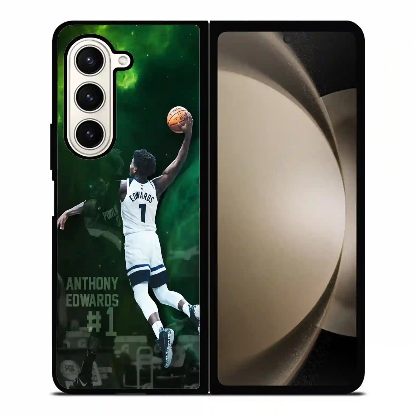 Anthony Edwards Space Samsung Z6 Fold Case