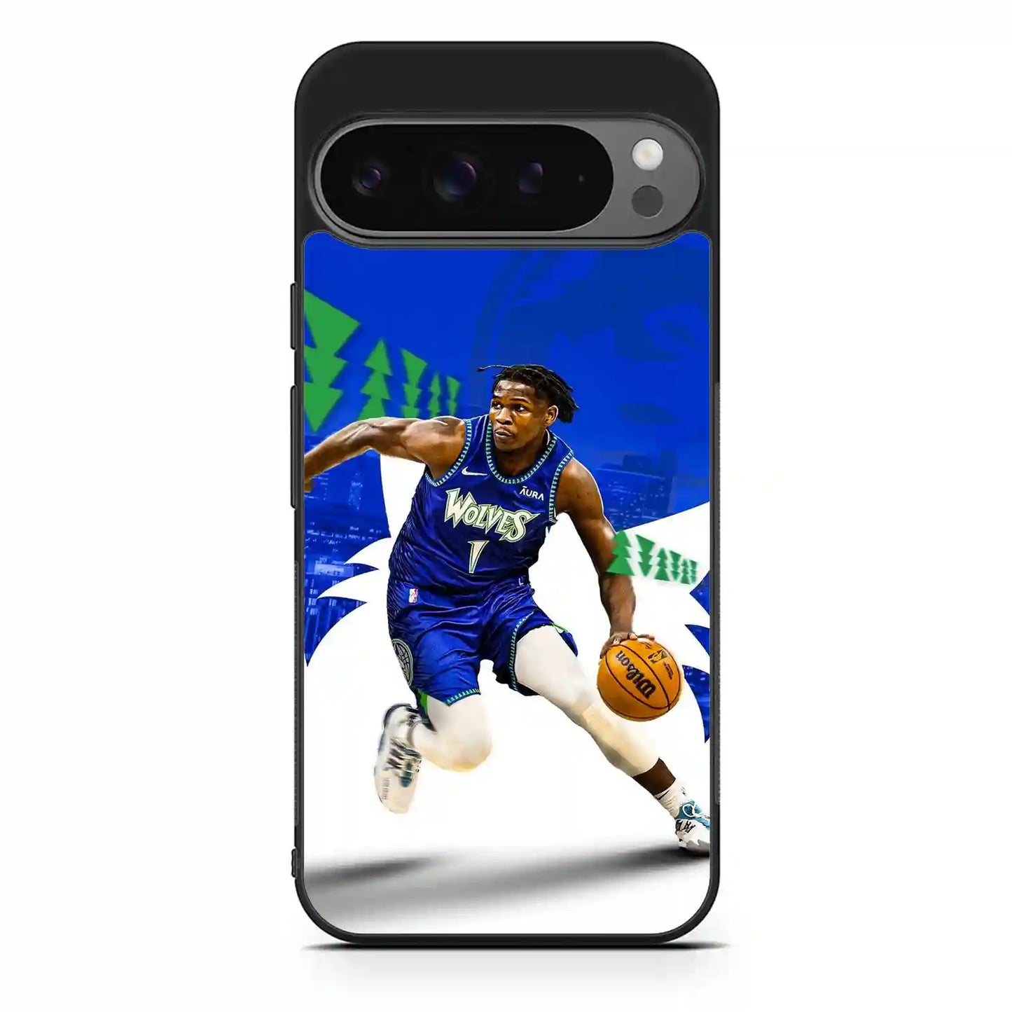 Anthony Edwards Timberwolves Google Pixel 9 Pro XL Case