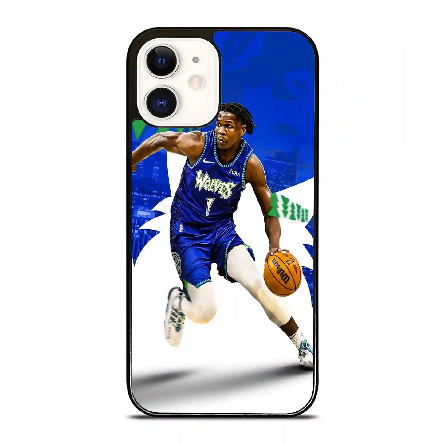 Anthony Edwards Timberwolves iPhone 12 Mini Case