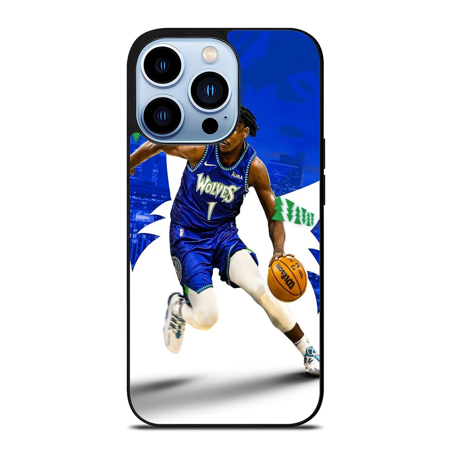 Anthony Edwards Timberwolves iPhone 13 Pro Max Case