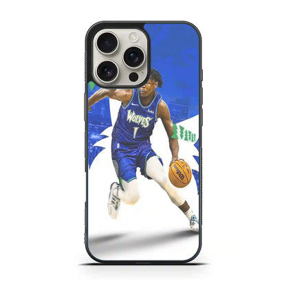 Anthony Edwards Timberwolves iPhone 16 Pro Case