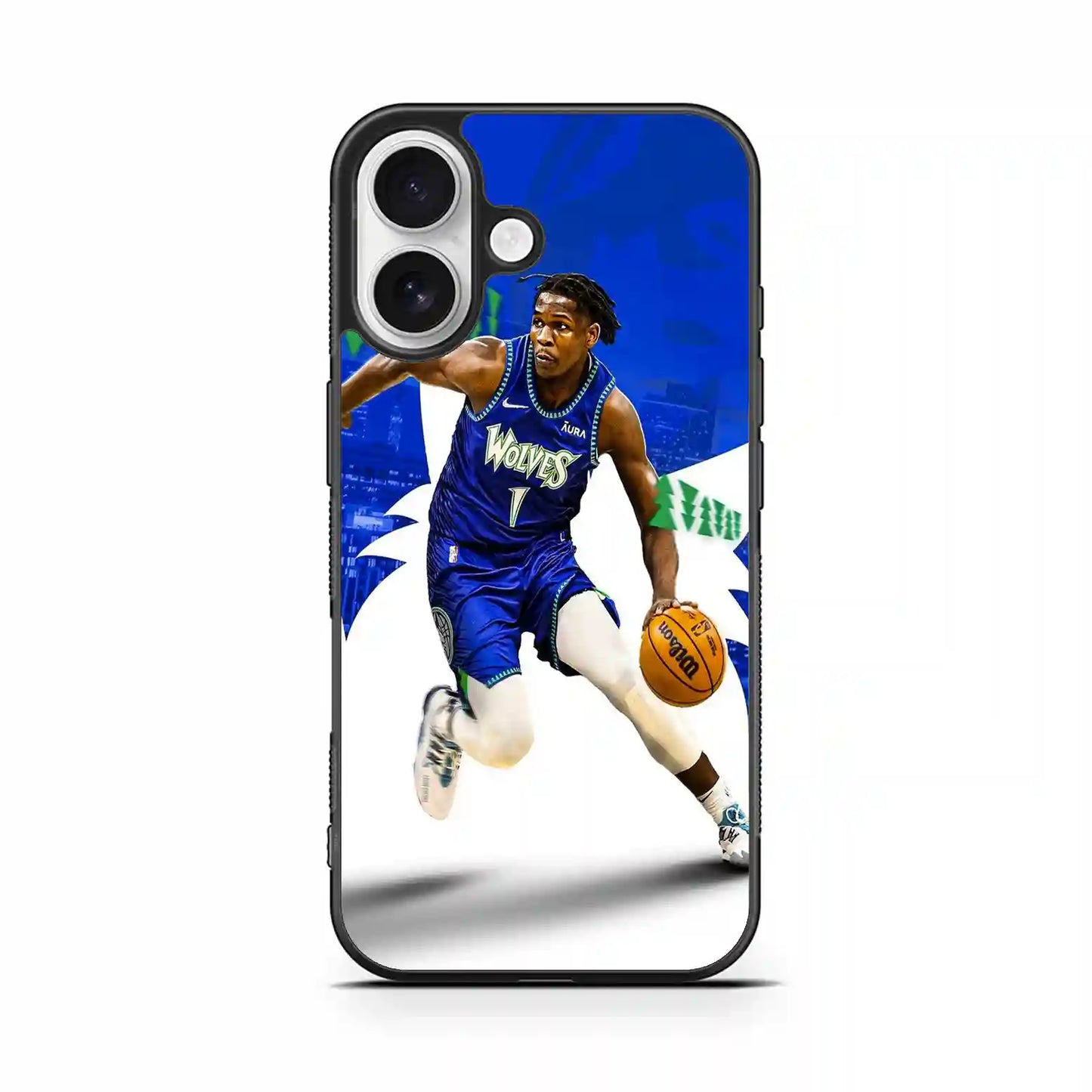 Anthony Edwards Timberwolves iPhone 16 Case