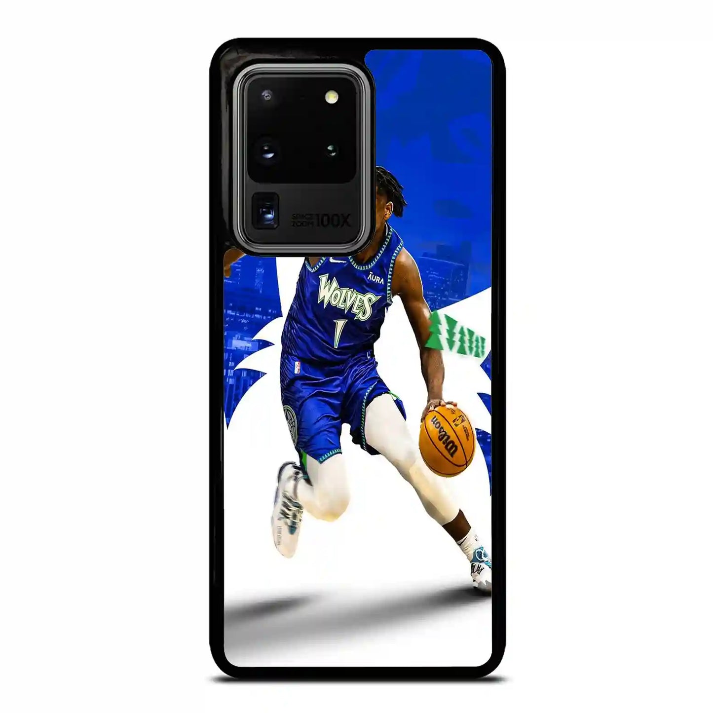 Anthony Edwards Timberwolves Samsung Galaxy S20 Ultra Case