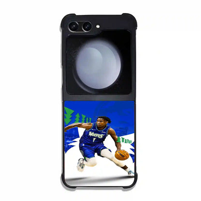 Anthony Edwards Timberwolves Samsung Z6 Flip Case