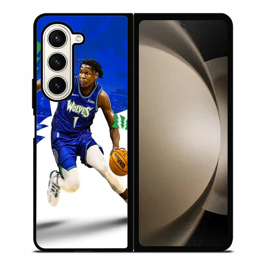 Anthony Edwards Timberwolves Samsung Z6 Fold Case