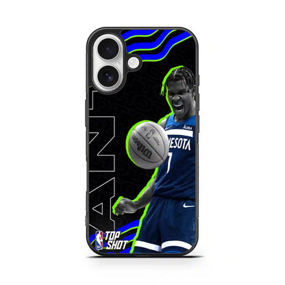 Anthony Edwards Top Shoot iPhone 16 Case