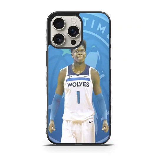 Anthony Edwards Wolves iPhone 16 Pro Case