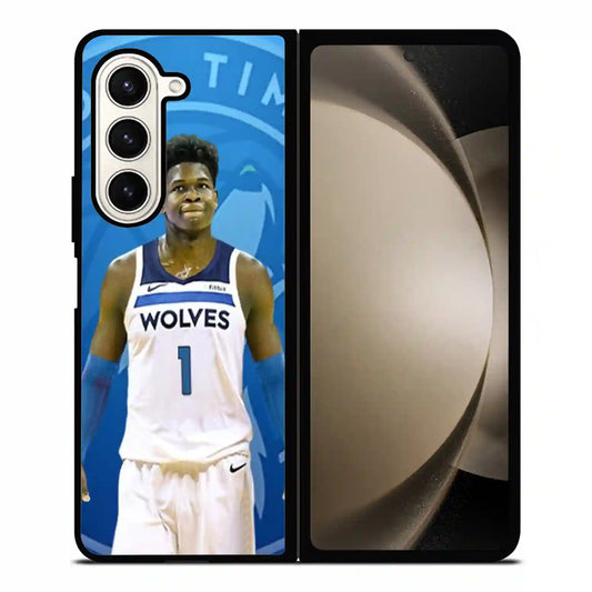 Anthony Edwards Wolves Samsung Z6 Fold Case