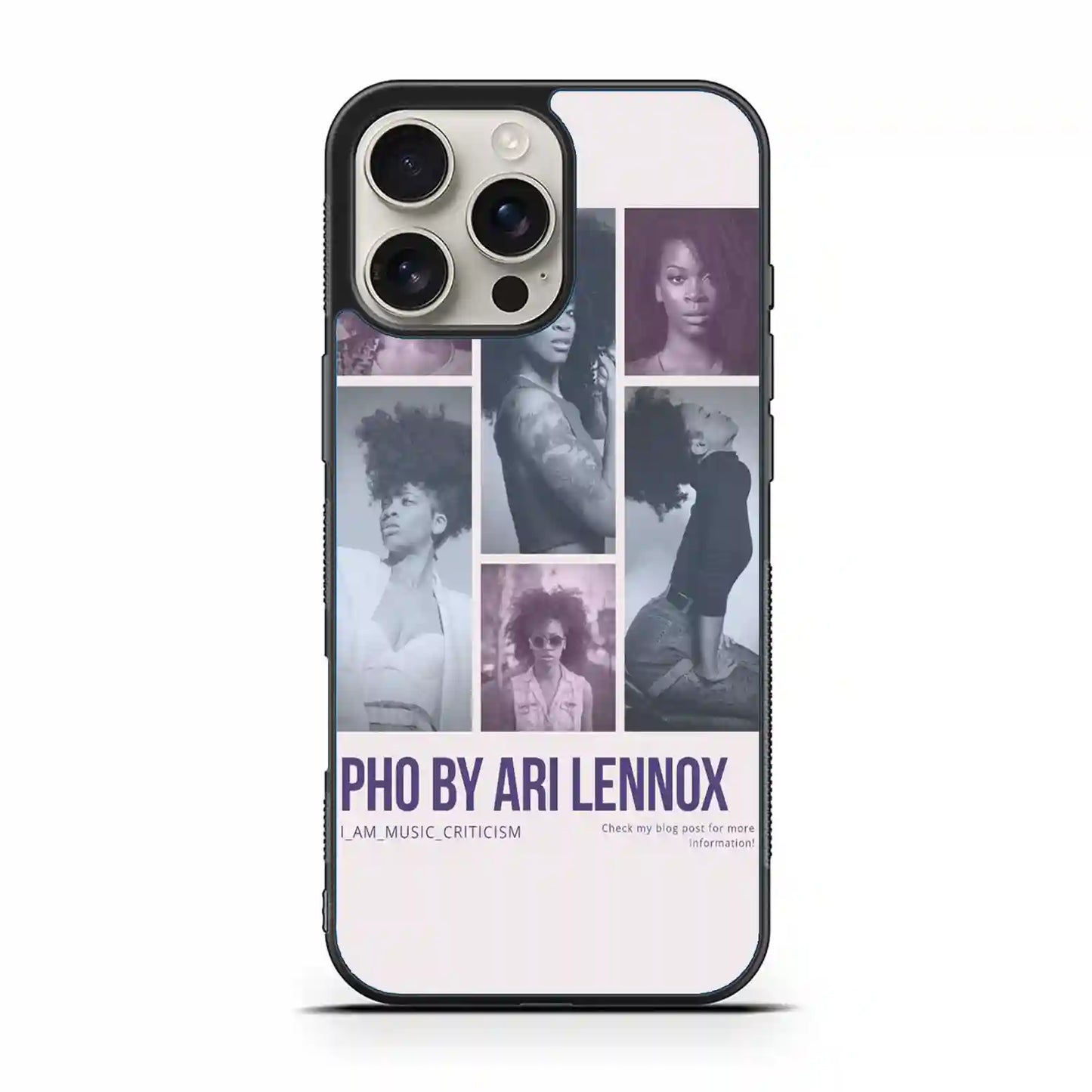 Ari Lenox Personalized iPhone 16 Pro Case