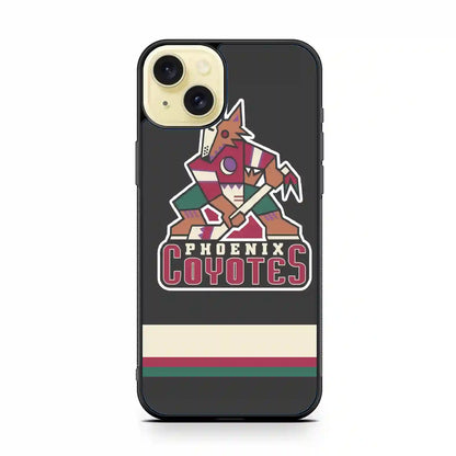 Arizona Coyotes Color iPhone 15 Plus Case