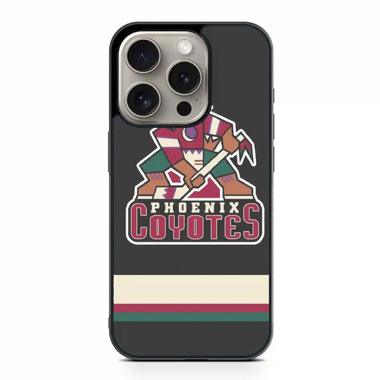 Arizona Coyotes Color iPhone 15 Pro Max Case