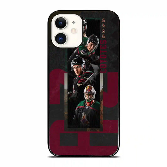 Arizona Coyotes Colorful iPhone 12 Mini Case