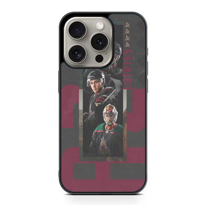 Arizona Coyotes Colorful iPhone 15 Pro Max Case