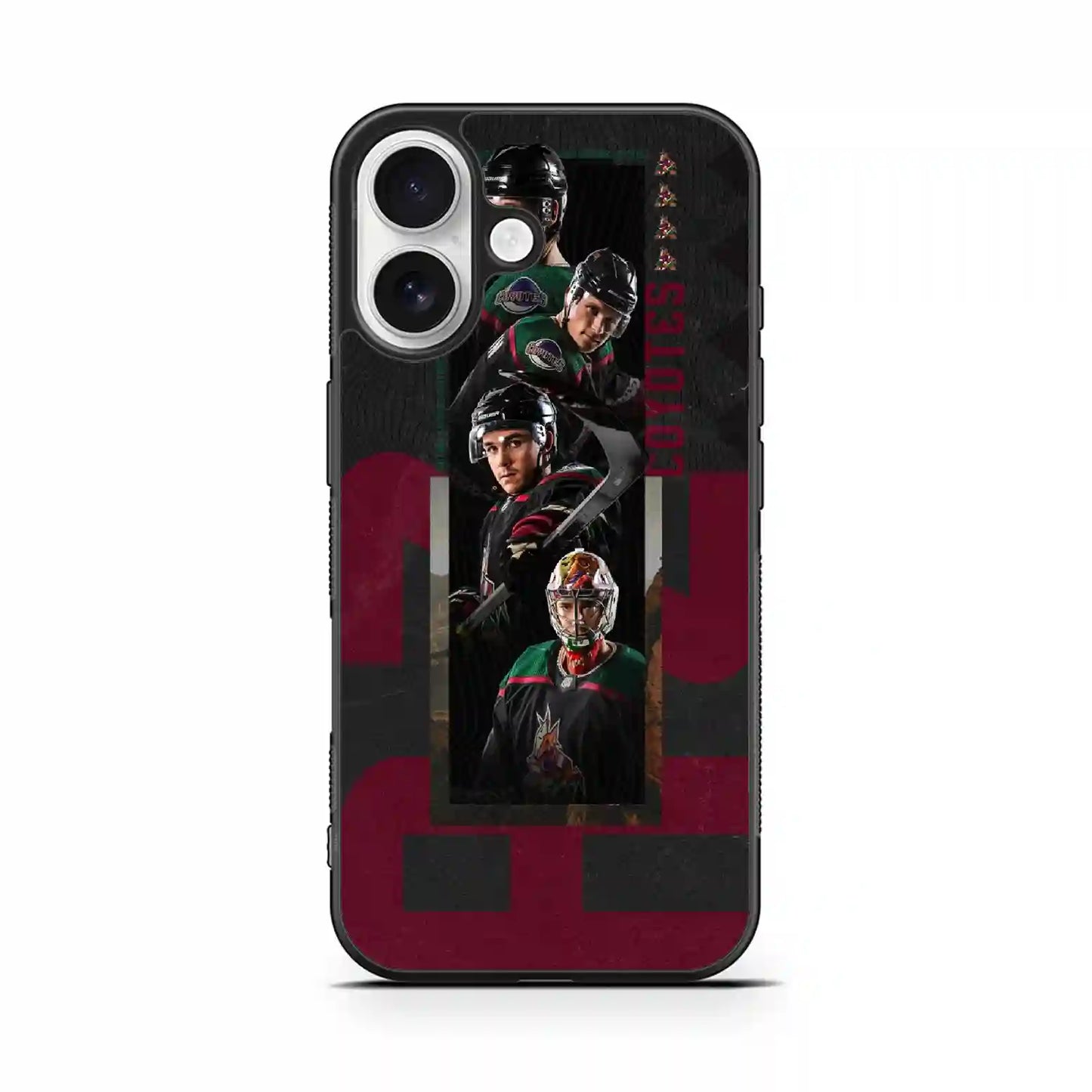 Arizona Coyotes Colorful iPhone 16 Case