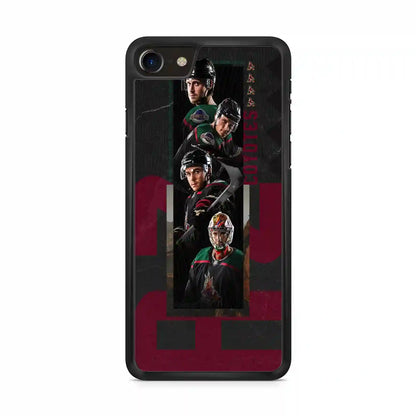 Arizona Coyotes Colorful iPhone SE 2020 Case