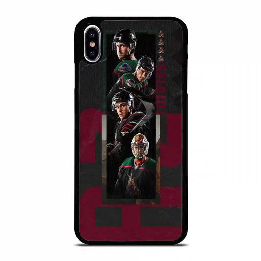 Arizona Coyotes Colorful iPhone XS Max Case