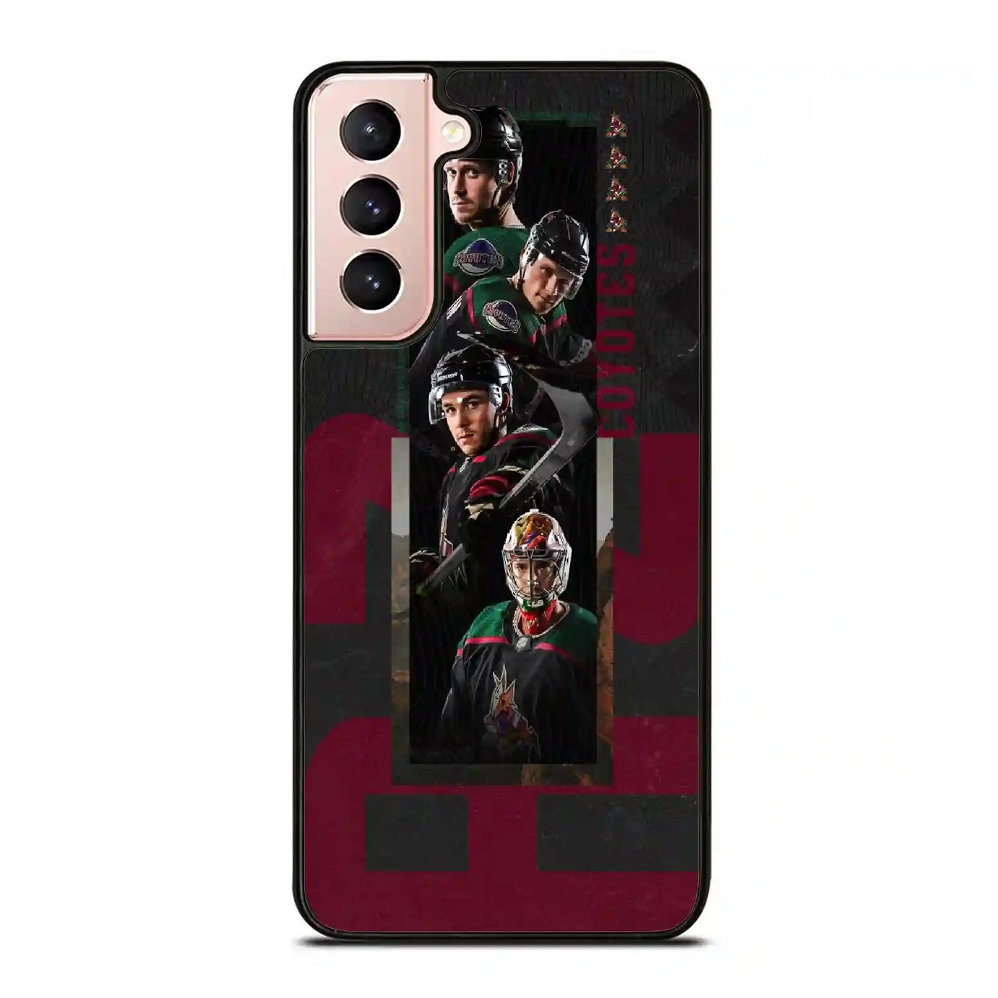 Arizona Coyotes Colorful Samsung Galaxy S21 Case