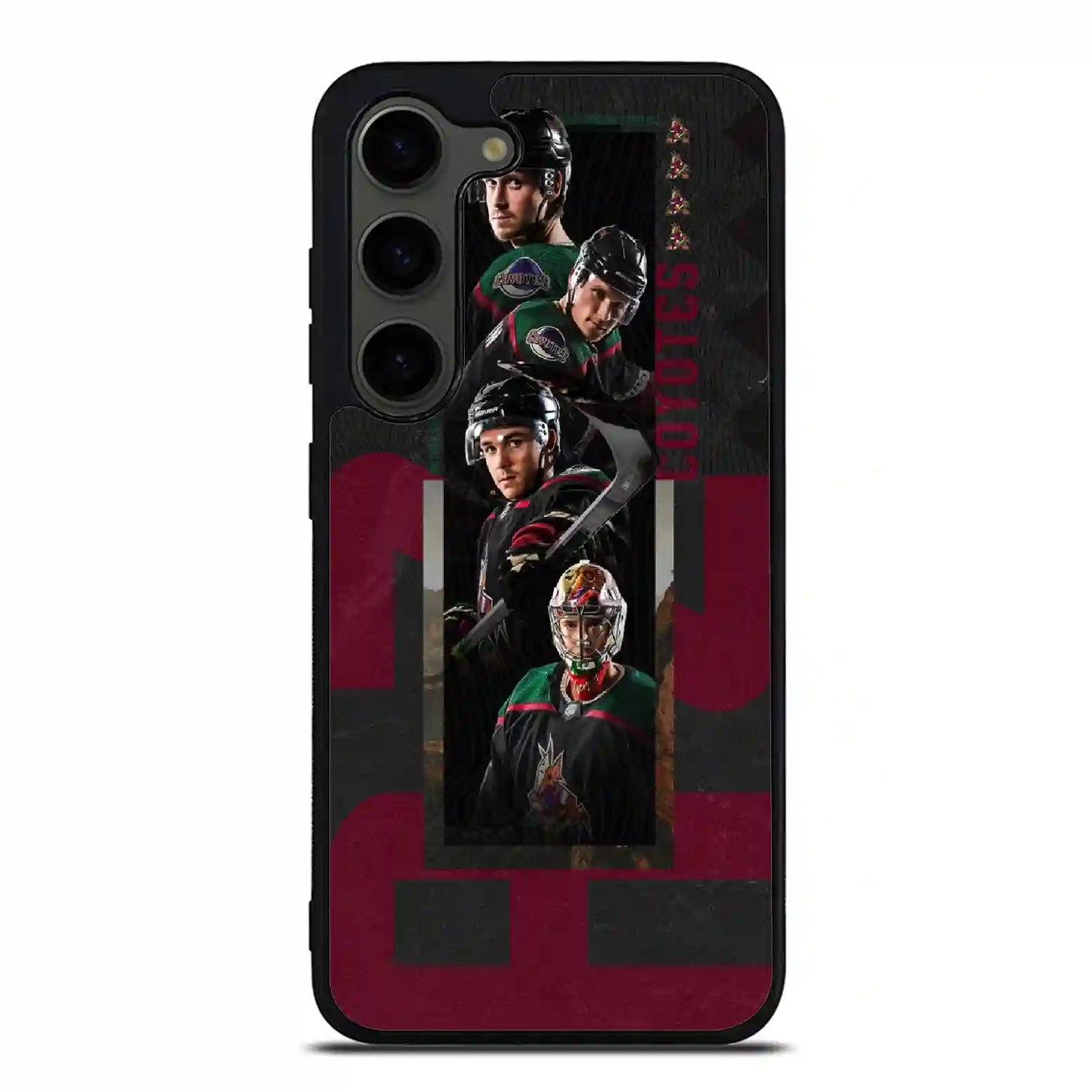 Arizona Coyotes Colorful Samsung Galaxy S23 Case