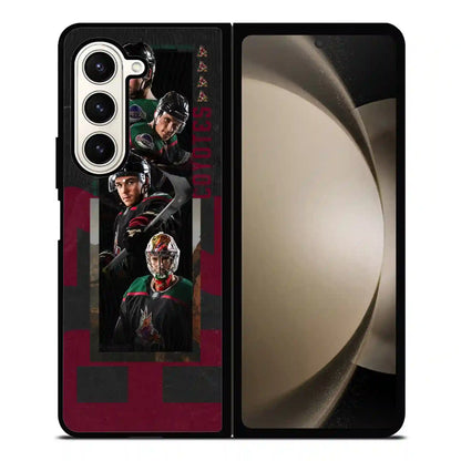 Arizona Coyotes Colorful Samsung Z6 Fold Case