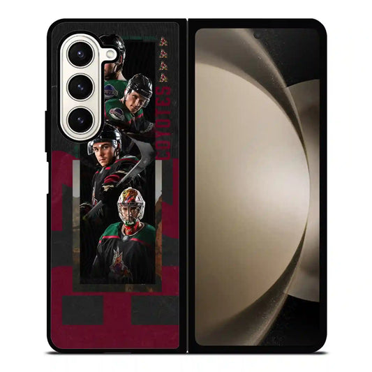 Arizona Coyotes Colorful Samsung Z5 Fold Case