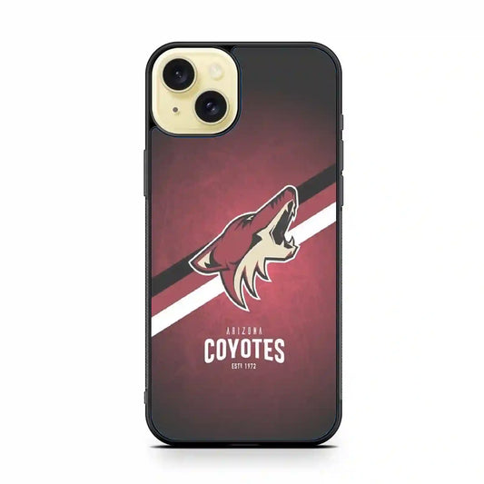 Arizona Coyotes iPhone 15 Plus Case